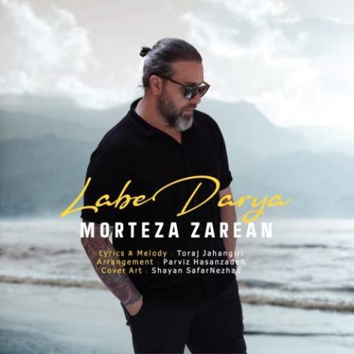 مرتضی زارعان کنار دریا